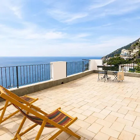 Fiore D'amalfi Terrace With Sea View And Garden